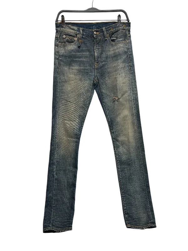 R13/Straight Pants/25/Denim/IDG/