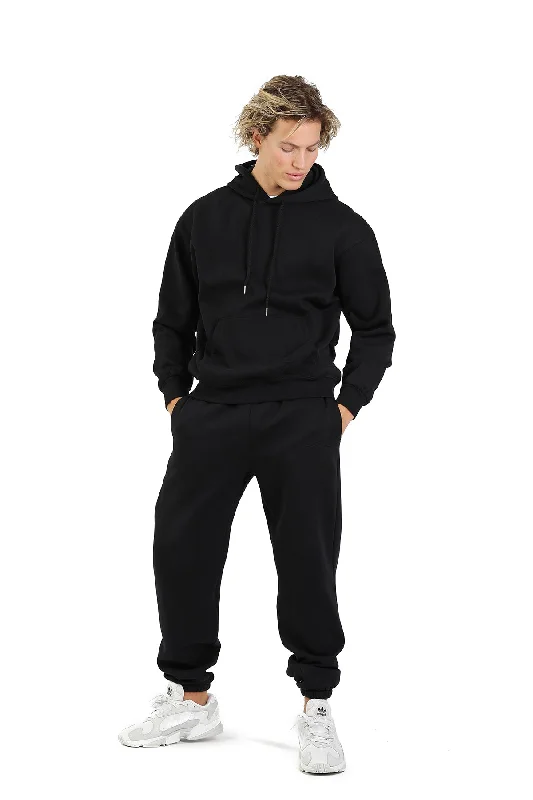 Men's tracksuit in black