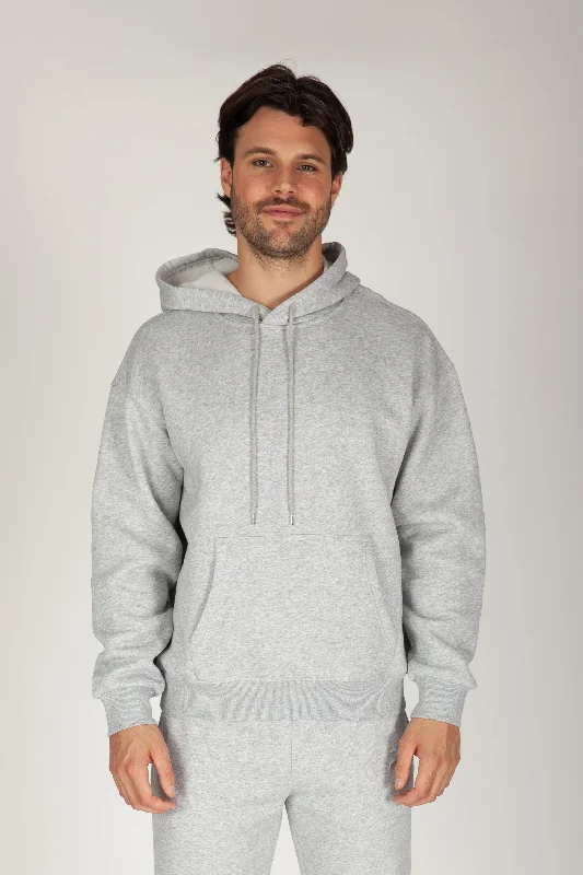 Men's hoodie in Classic grey