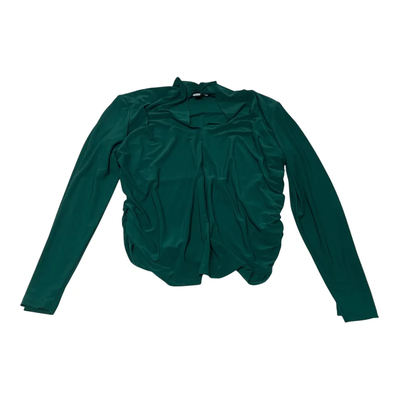 Top Long Sleeve By Joseph Ribkoff In Green, Size: 2x