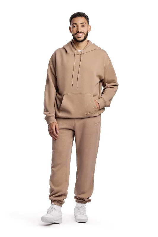 Men's tracksuit in camel