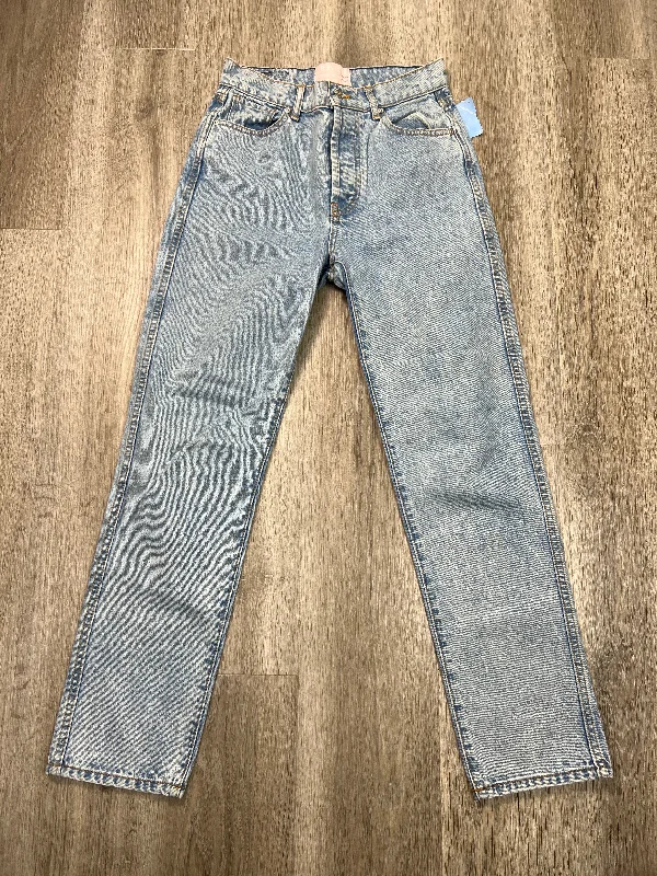 Jeans Straight By  REVICE In Blue Denim, Size: 4