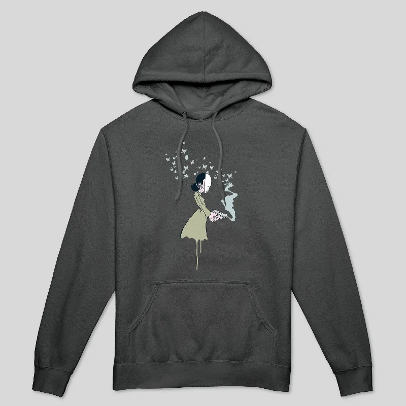 BUTTERFLY GUN MEN'S HOODIE