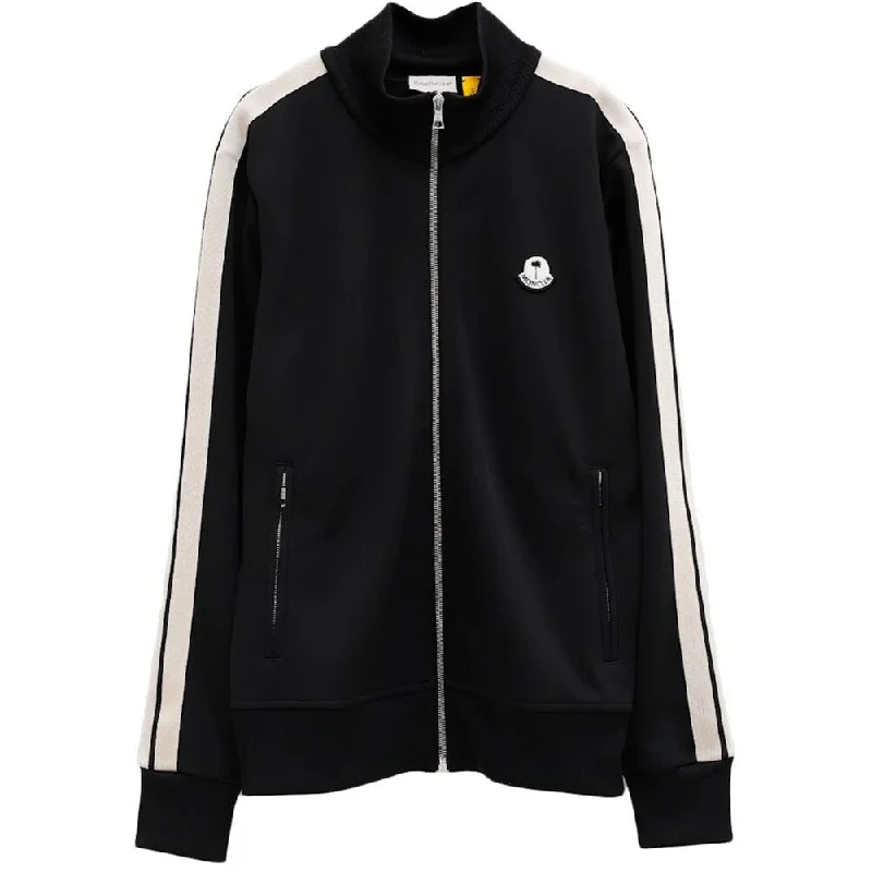 Moncler x Palm Angels Black Polyester Men's Sweater