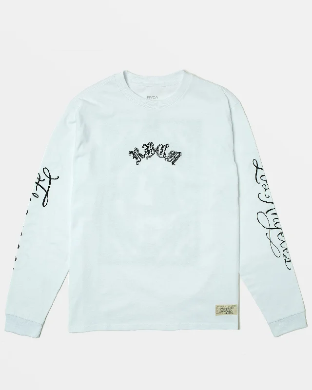 Chefs Kiss Long Sleeve T-shirt - White