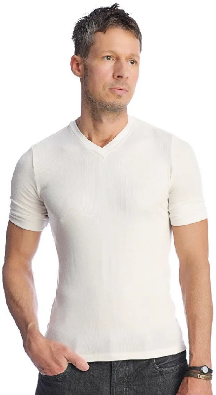 Hybrid V-Neck (White)