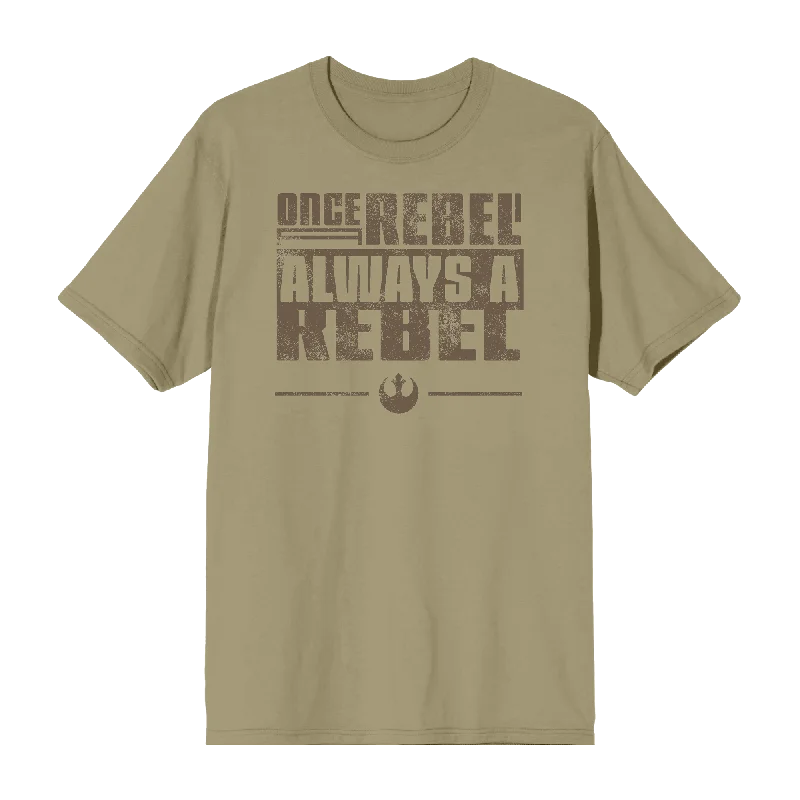 Ahsoka Series Once A Rebel Always A Rebel Olive Tee