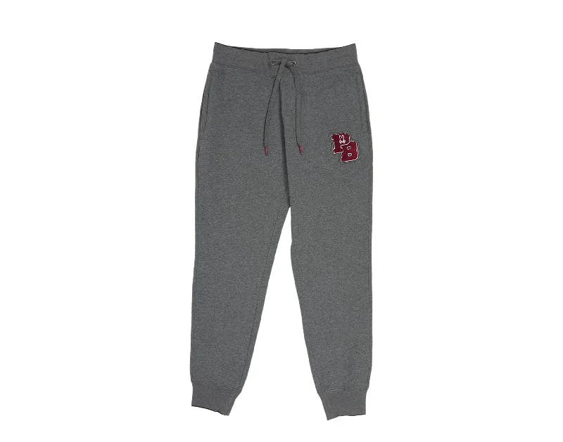 Psycho Bunny Patchin Chenille Bunny Grey Men's Sweatpants B6P850U1FT-HST