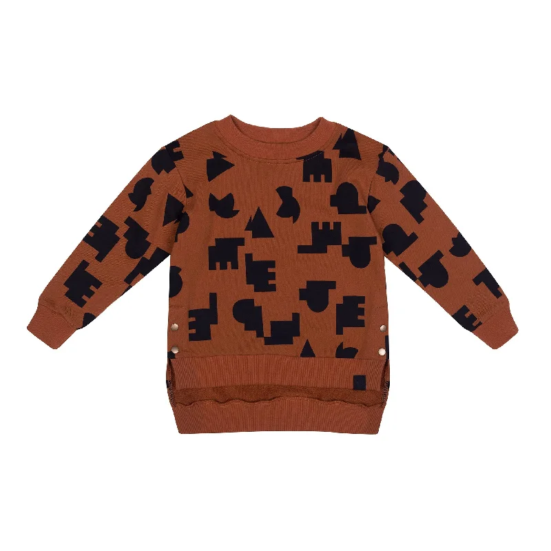 Kids Hi-Low Terry Sweatshirt