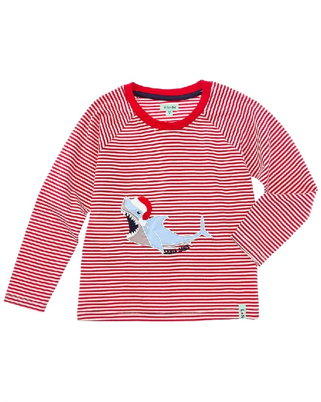 Lilly and Sid Santa Jaws Top